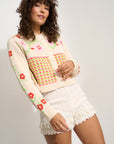 Teagan Sweater - Rose Multi