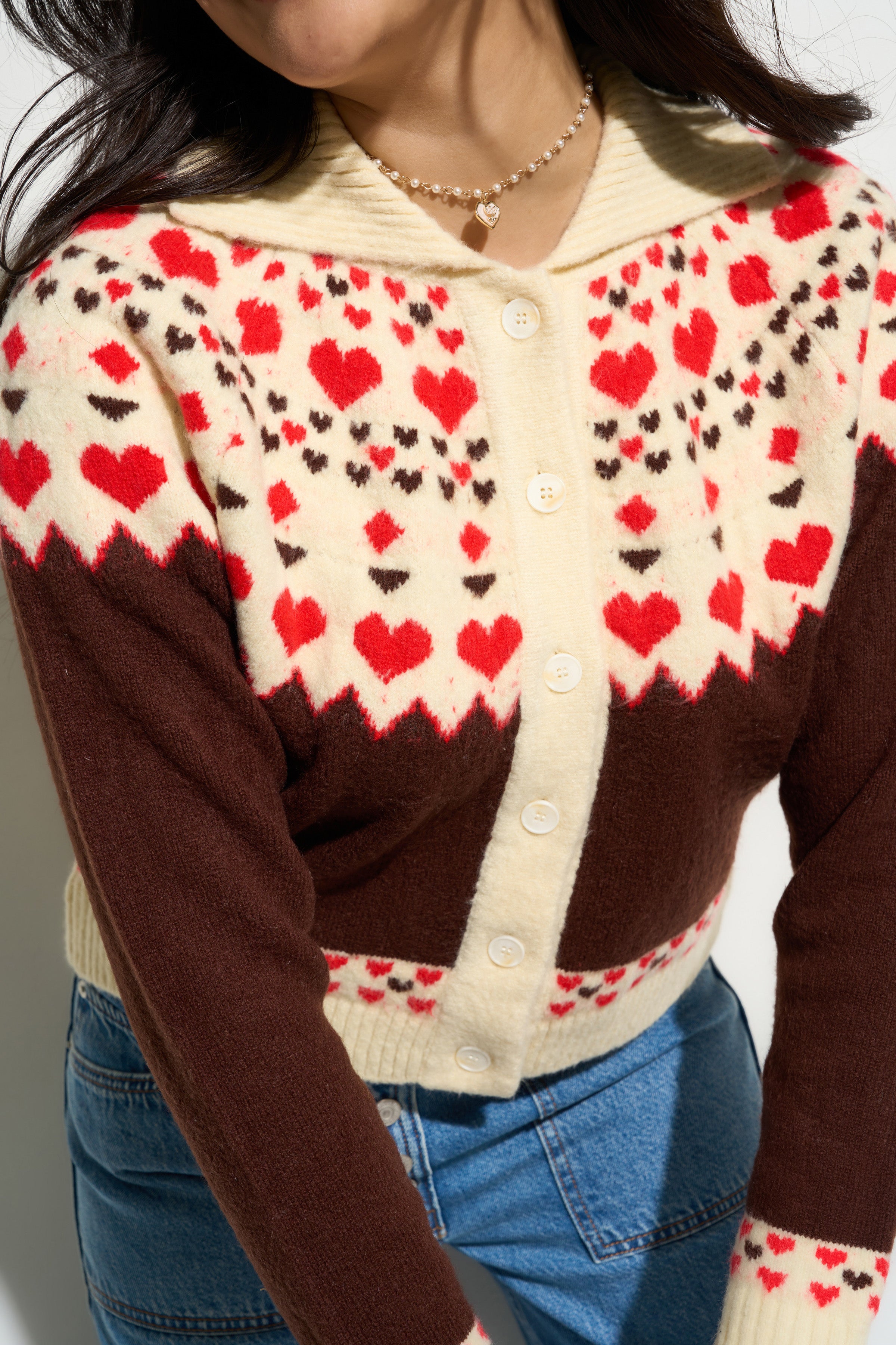 Teagan Cardigan - Espresso – Callahan Knitwear