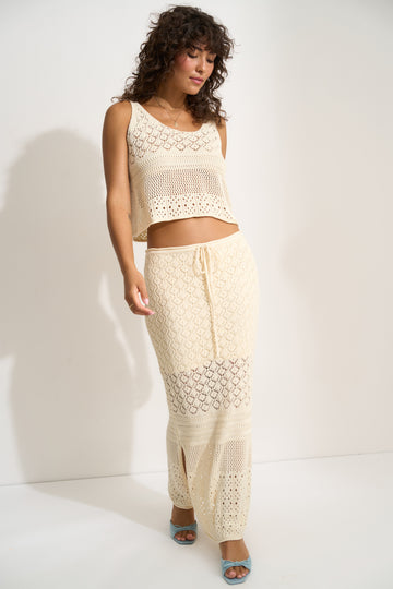 Willow Maxi Skirt - Swan