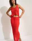 Willow Maxi Set - Tomato