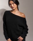 The Off Shoulder - Black