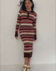 Frances Knit Bodycon - Navy