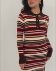 Frances Knit Bodycon - Espresso