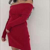 Marie Knit Mini - Red