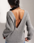 The V-Back - Heather Grey