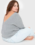 The V-Back - Heather Grey