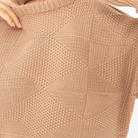 The Geo Knit - Camel