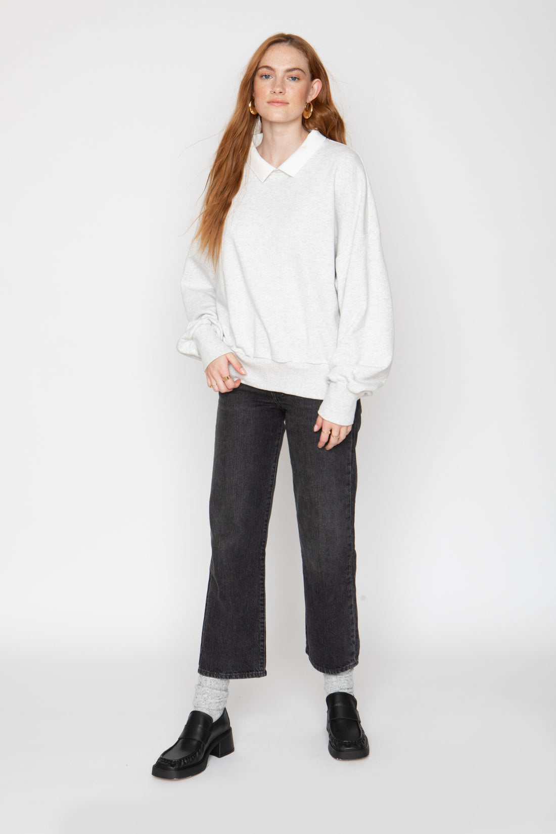 Diana Sweatshirt - Heather Grey
