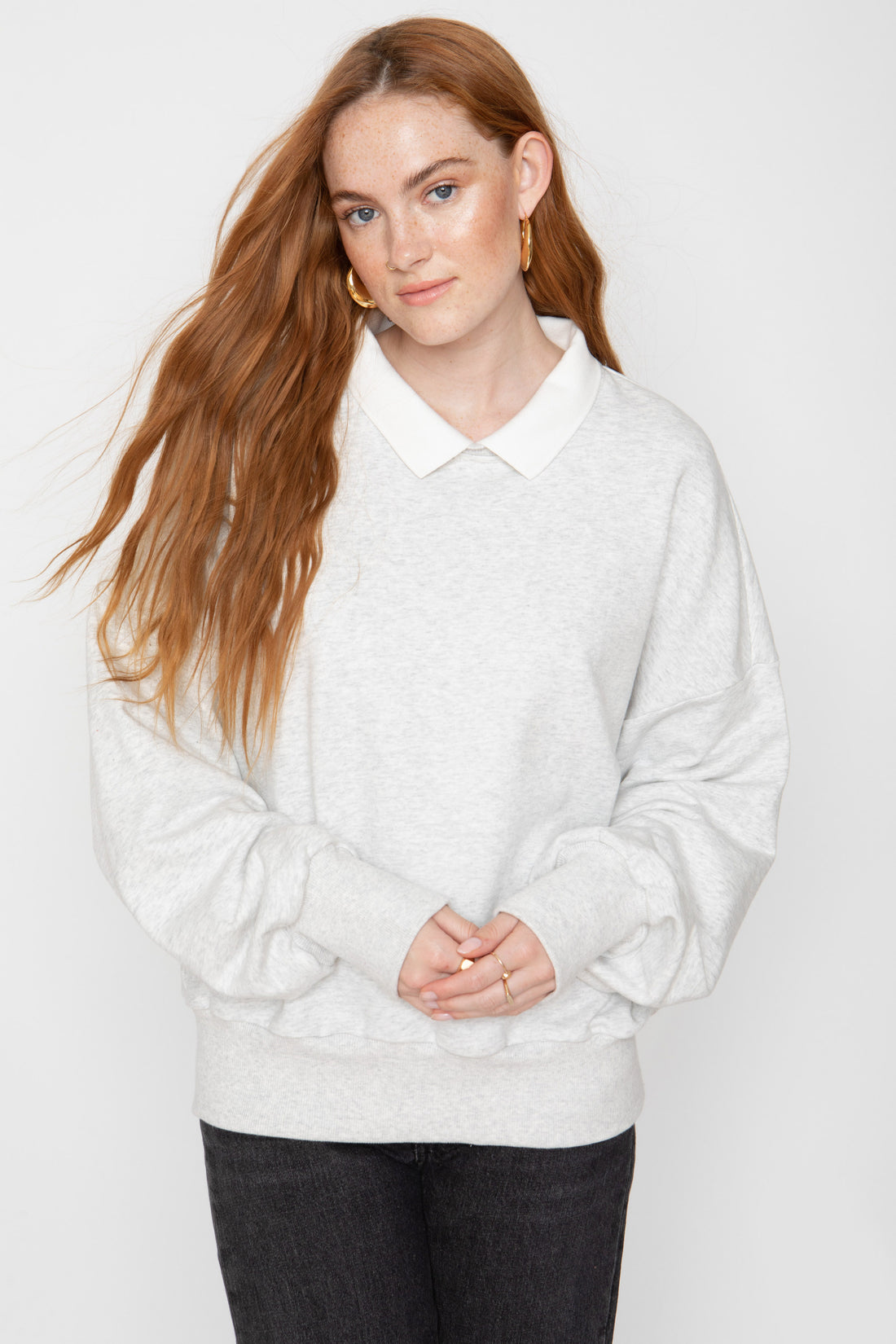 Diana Sweatshirt - Heather Grey