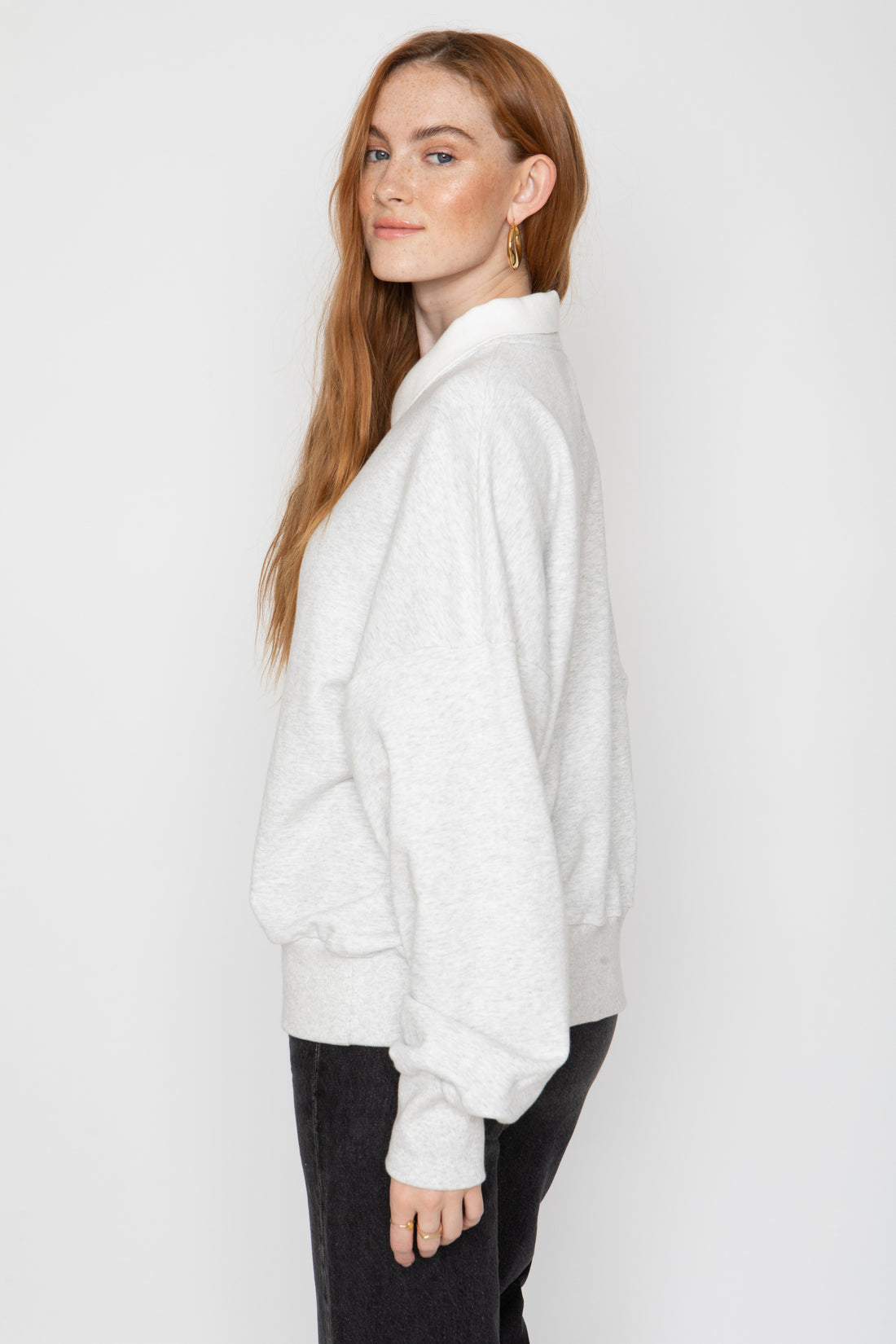 Mom Sweatshirt - Heather Grey