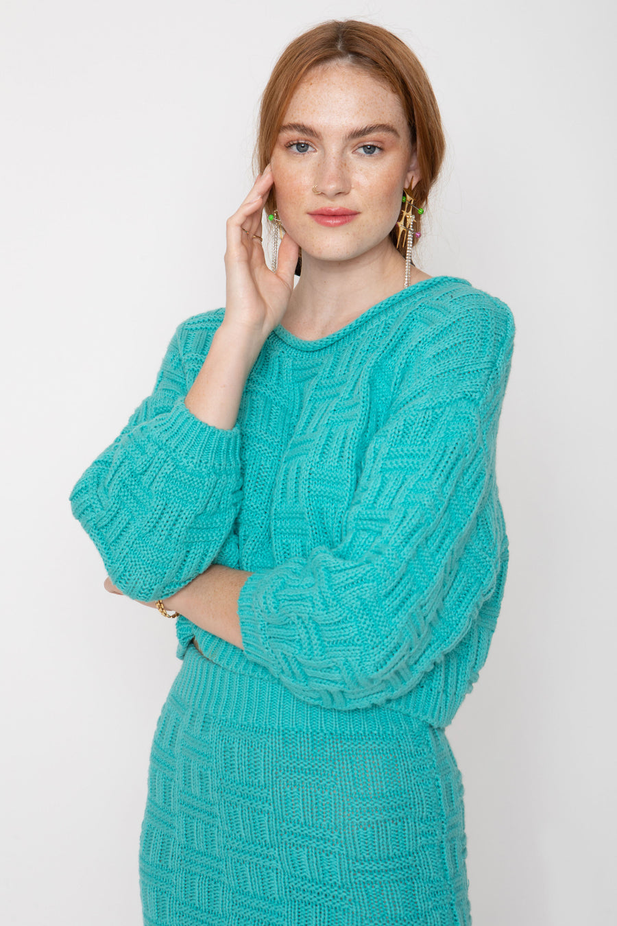 Tony Skirt - Scuba Blue