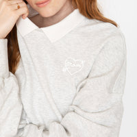 Mom Sweatshirt - Heather Grey