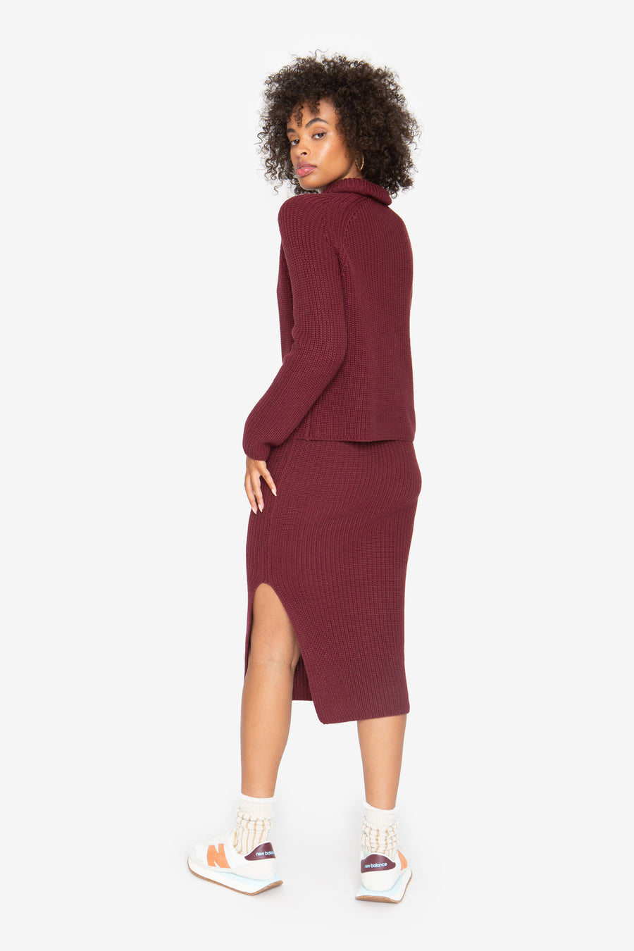 Jada Skirt - Wine