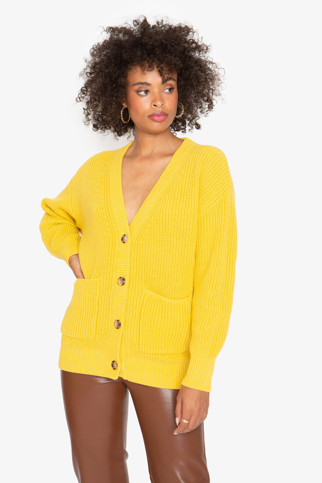 Nina Cardigan - Celery