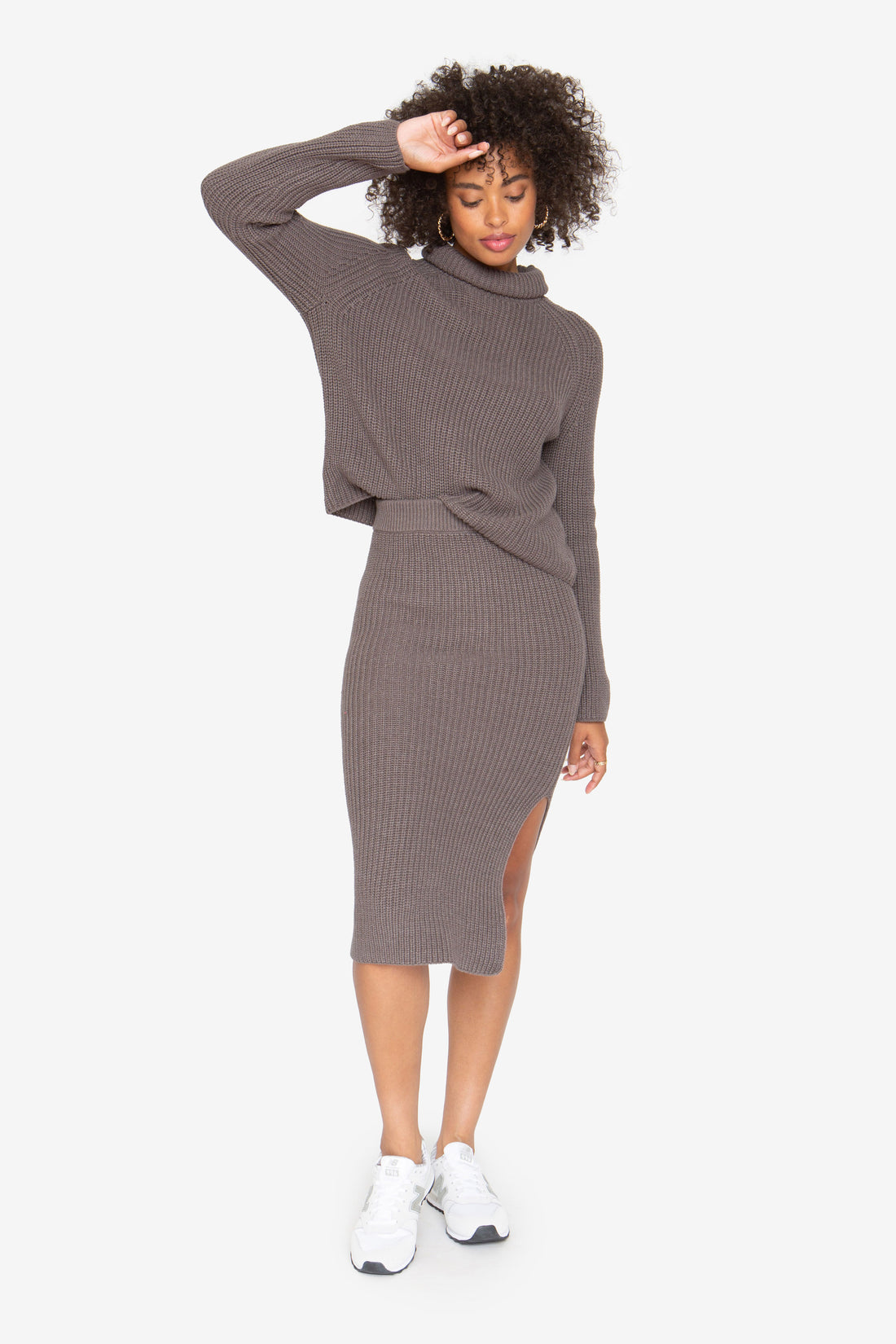 Gia Turtleneck - Grey