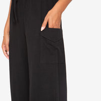 Lana Cargo Pant - Black