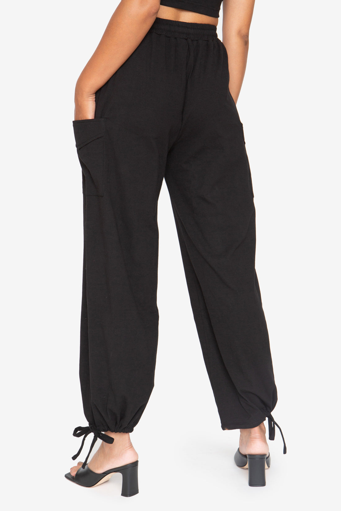 Lana Cargo Pant - Black