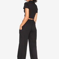 Lana Cargo Pant - Black