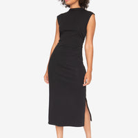 Reina Midi Dress - Black