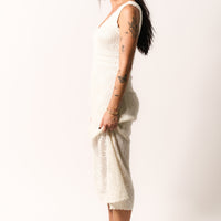 Valentina Midi Dress - White
