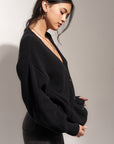 The Cardigan - Black