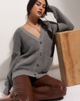 The Cardigan - Heather Grey